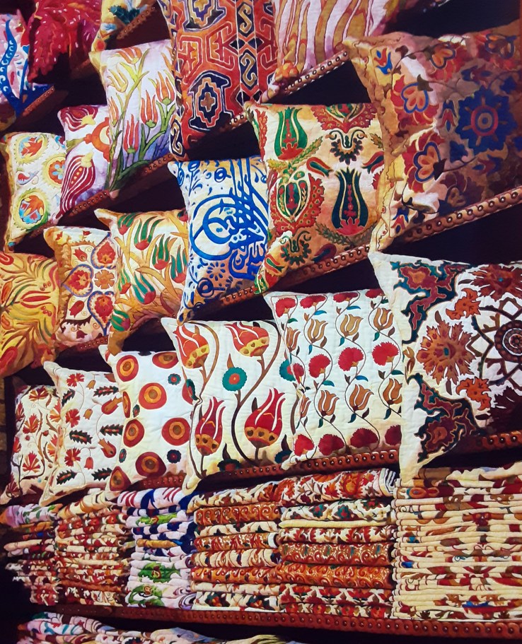 Silk Road Quilt by Melissa Sobotka